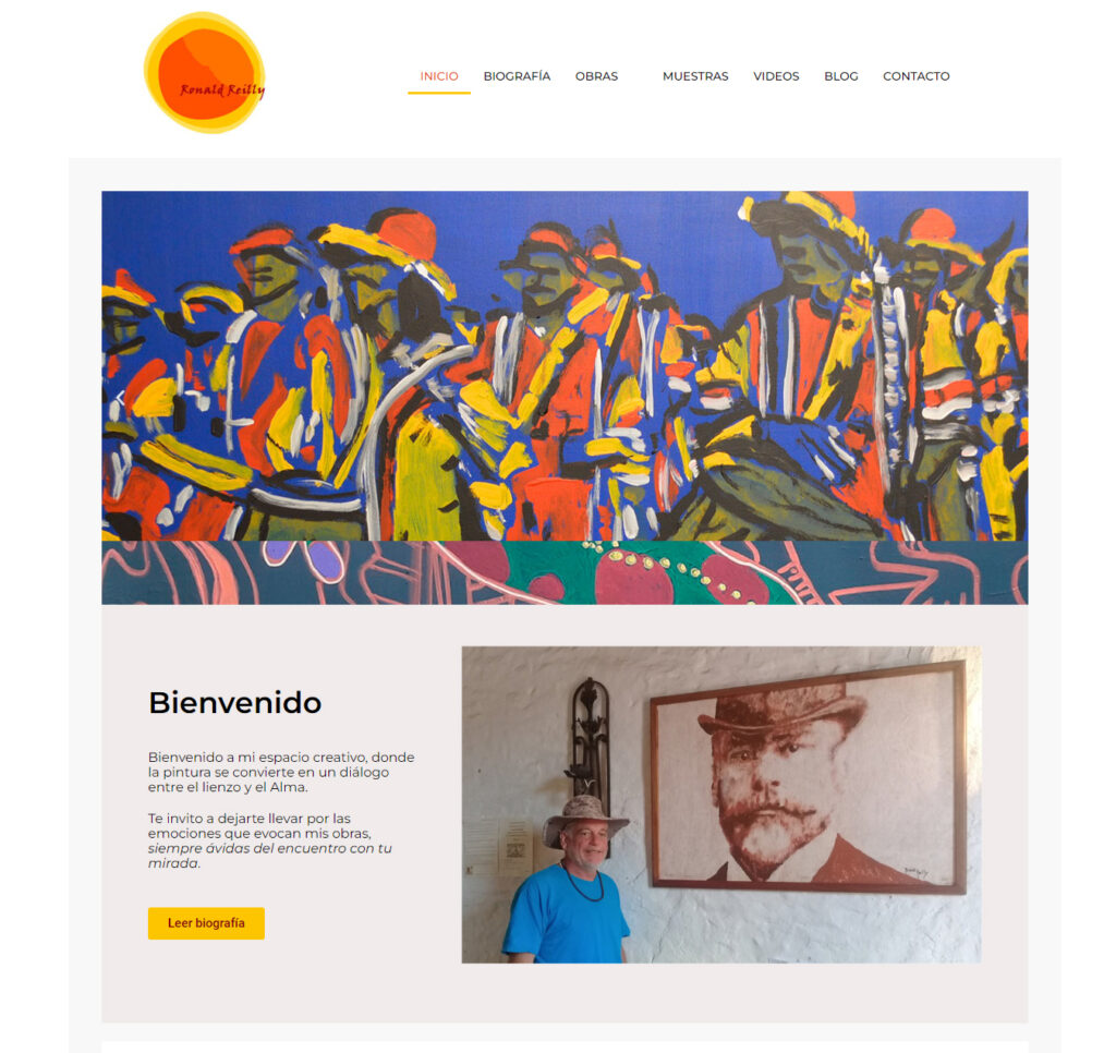 diseño web ronald reilly